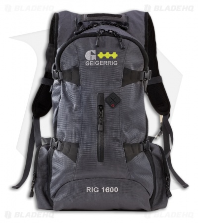 Geigerrig RIG 1600 Gunmetal Citris Hydration Pack w/ 100 oz. Bladder