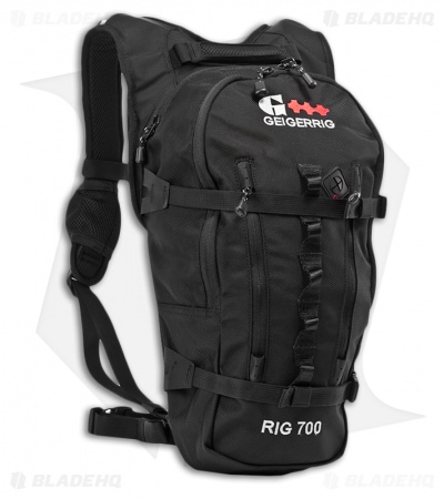 Geigerrig RIG 700 Black Ballistic Hydration Pack w/ 70 oz. Bladder