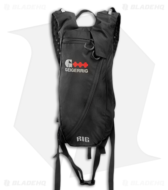 Geigerrig The Rig Black Hydration Pack w/ 70 oz. Bladder