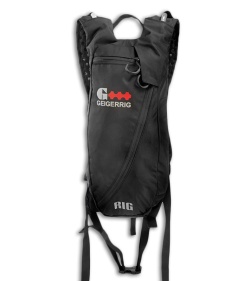 Geigerrig The Rig Black Hydration Pack w/ 70 oz. Bladder