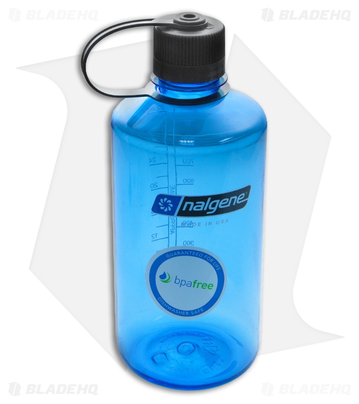 nalgene bottle blue