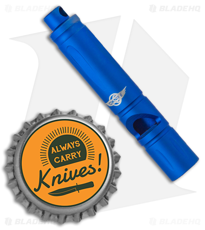 Olight Emergency Titanium Whistle - Blue - Blade HQ