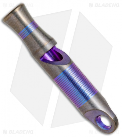 WE Knife Co. 120dB Titanium Whistle Blue A-05B