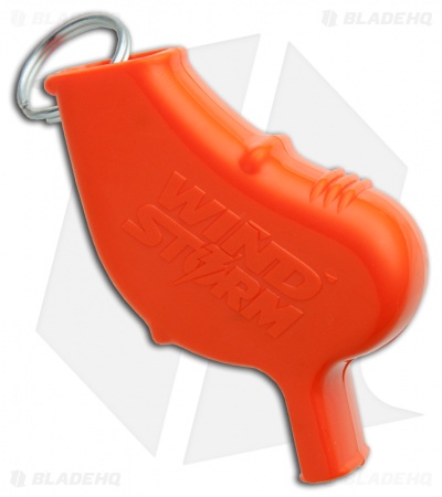 Wind Storm Personal Safety Whistle (Orange)