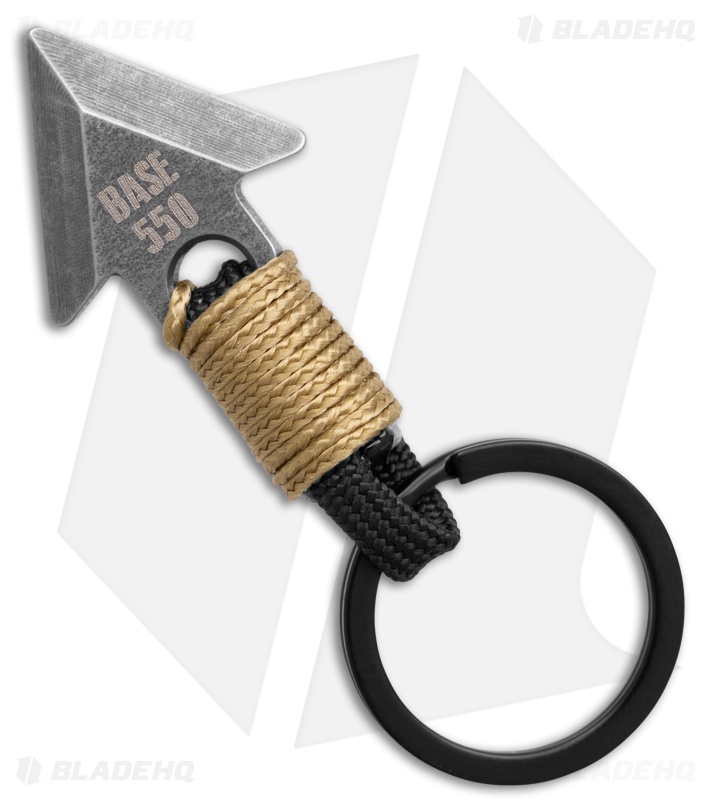 Base 550 Paracord Studio Örvar Keychain SS Tan Cord