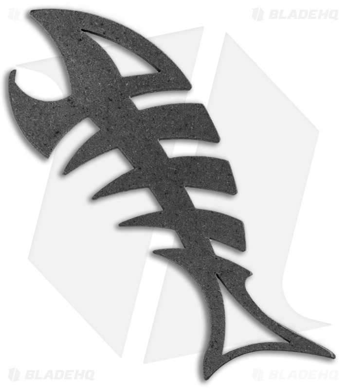 Grumpy's EDC Mini DeadFish Titanium Bottle Opener Pocket Tool - Battle Finish