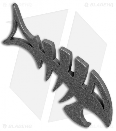 Grumpy's EDC Mini DeadFish Titanium Bottle Opener Pocket Tool - Battle Finish