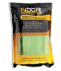 Ndur Emergency Survival Blanket (Olive)