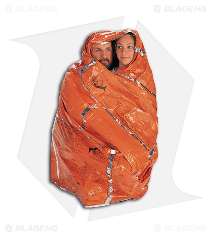Advanced Medical S.O.L. Heatsheets Survival Blanket (Fits 2 People)