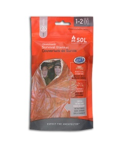 Advanced Medical S.O.L. Heatsheets Survival Blanket (Fits 2 People)