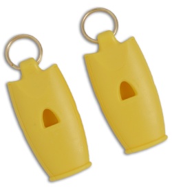 AMK Fox 40 Rescue Howler Whistle (2 pk)