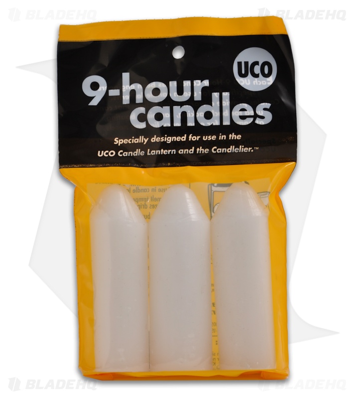 UCO 9-hour candles (3 Pack)