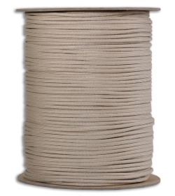 Spool of Tan 550 Paracord Nylon Braided 7-Strand Core (1000') USA