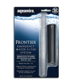 Aquamira Frontier Emergency Water Filter System