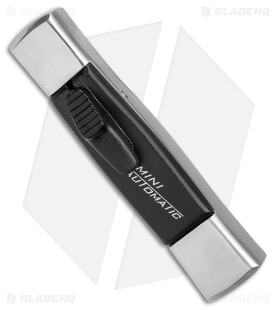 AKC Minion Concord OTF Automatic Knife Polish/Black (2.3" Satin Flat)