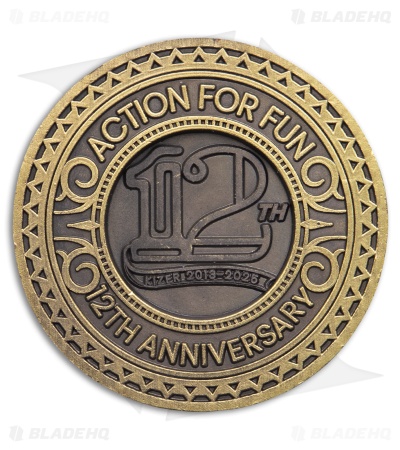 Kizer Cutlery12th Anniversary Coin Free with Kizer Knife Purchase 