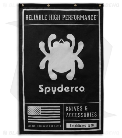 Spyderco Heritage Garage Flag (46" x 30")