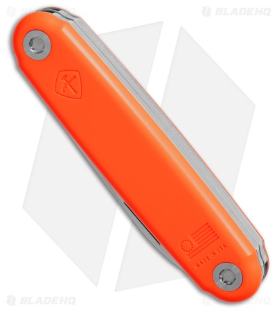 ASK The Alchesay Slip Joint Multi-Tool Hi-Vis Orange Polymer (2.9" Polish) 
