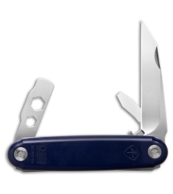 ASK The Iron Sides Slip Joint Multi-Tool Corsair Blue Polymer (2.9" Polish)