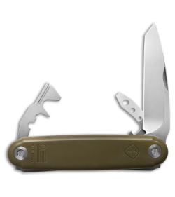 ASK The Washington Slip Joint Modular Multi-Tool OD Green Polymer (2.9" Polish)