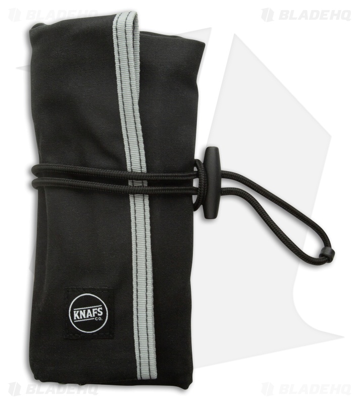 KNAFS Loaded Burrito Maintenance Knife Roll - Black Canvas