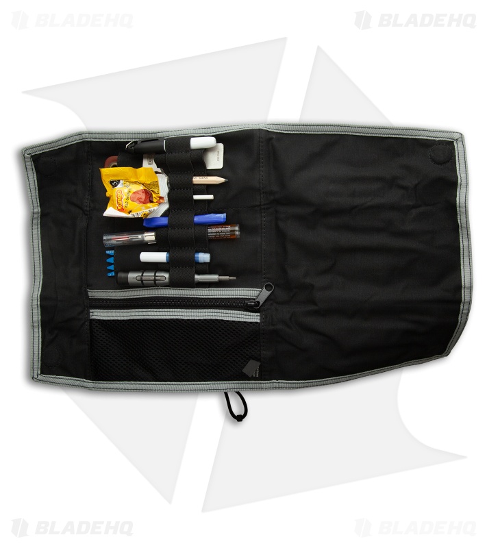 KNAFS Loaded Burrito Maintenance Knife Roll - Black Canvas