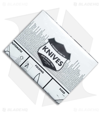 Knafs Lander Knife Folded Poster -- A Modern Guide to Knives (24" x 36")