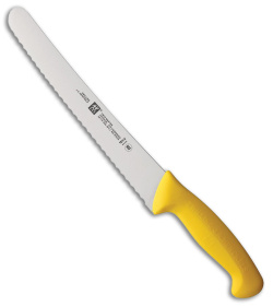 HENCKELS Twin Master Pastry Kitchen Bread Knife - Yellow