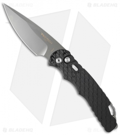 Pro-Tech TR-4.F1 Tactical Response 4 Automatic Knife Feather Grip (4" Gray D2)