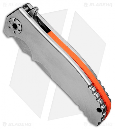 RJ Martin Custom Devastator Monster Frame Lock Knife Titanium (4.25" Satin)