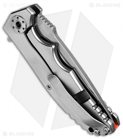 RJ Martin Custom Devastator Monster Frame Lock Knife Titanium (4.25" Satin)