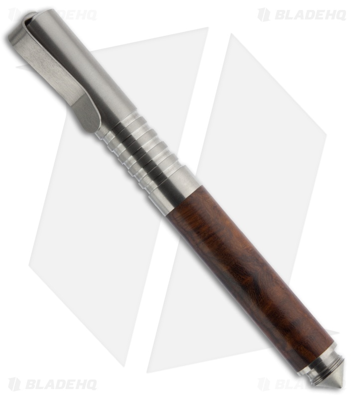 Matthew Martin Tactical 500 Series Stonewash Titanium Pen (Ironwood)