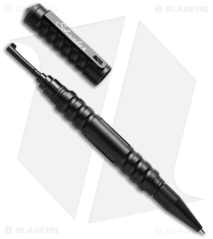 Schrade Professionals Tactical Pen Handcuff Key Black SCPEN10BK