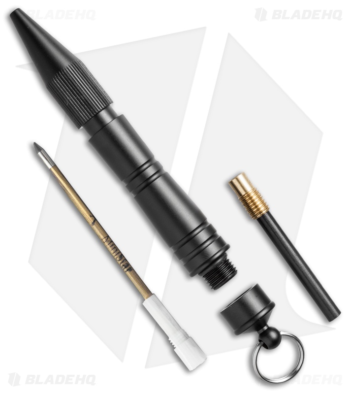 Smith & Wesson Black Tactical Survival Pen w/ Firestarter SWPEN2BK