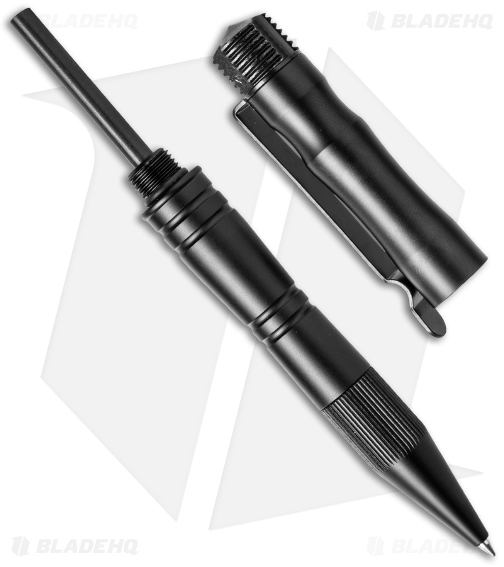 Smith & Wesson Black Tactical Survival Pen w/ Firestarter SWPEN2BK
