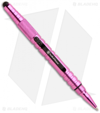 Smith & Wesson Tactical Pen + Stylus (Pink) SWPEN3P - Blade HQ