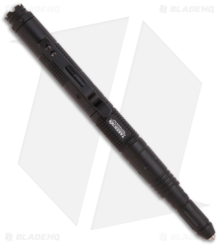 Takedown Elite Tactical Defense Pen w/ Crown & LED (Black) TDH-41