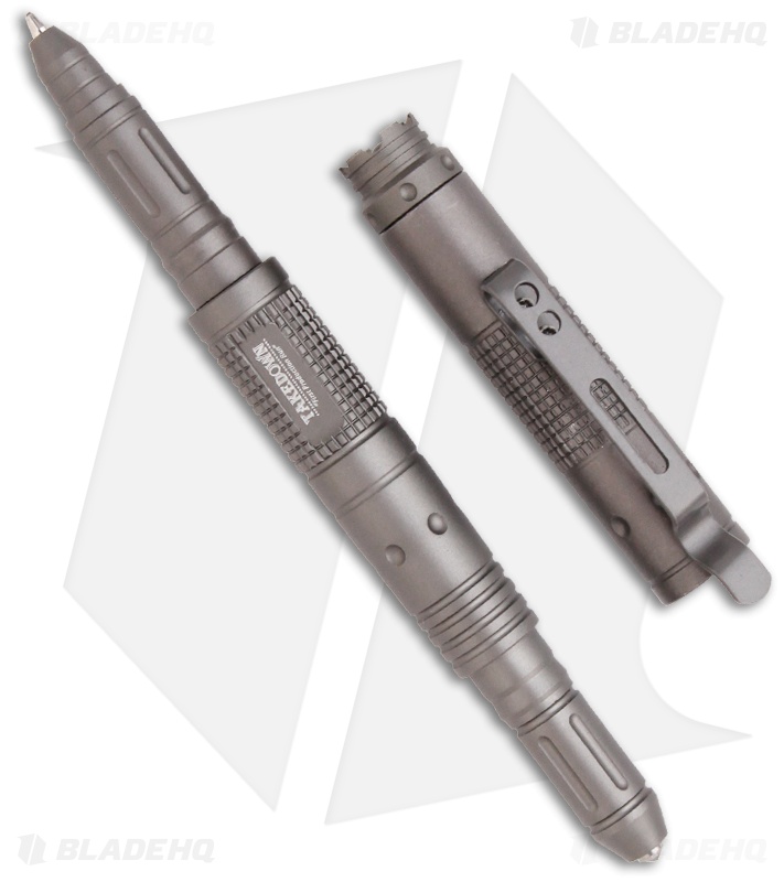 Takedown Elite Tactical Defense Pen w/ Crown & LED (Black) TDH-41