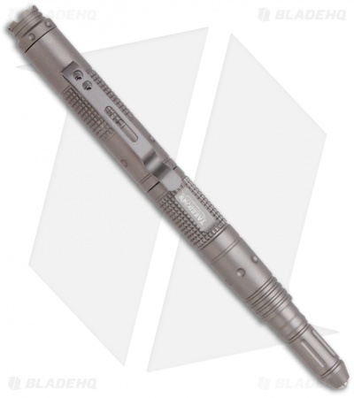 Takedown Elite Tactical Defense Pen w/ Crown & LED (Gunmetal) TDH-4