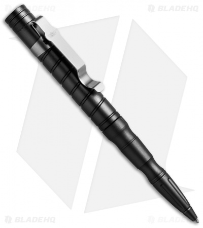 UZI Tactical Pen 9 w/ White LED Light (Black) TACPEN-9