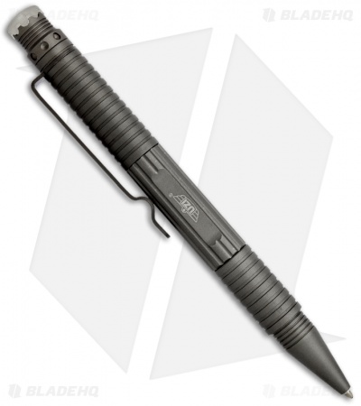 UZI Tactical Defender Pen 3 w/ Crown & Hand Cuff Key (Gray) TACPEN-3