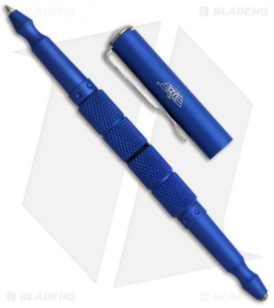 UZI Tactical Defender Pen 5 w/ Glass Breaker Tip (Blue) TACPEN-5