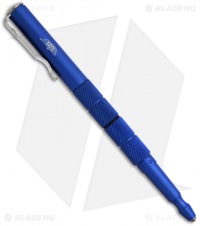 UZI Tactical Defender Pen 5 w/ Glass Breaker Tip (Blue) TACPEN-5