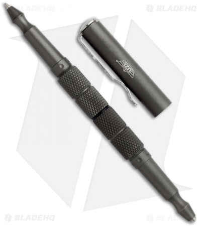 UZI Tactical Defender Pen 5 w/ Glass Breaker Tip (Gray) TACPEN-5