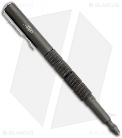 UZI Tactical Defender Pen 5 w/ Glass Breaker Tip (Gray) TACPEN-5