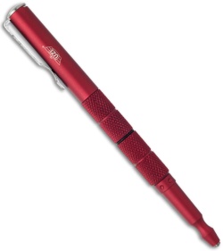 UZI Tactical Defender Pen 5 w/ Glass Breaker Tip (Red) TACPEN-5