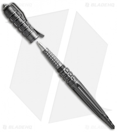 UZI Tactical Glassbreaker Pen 12 w/ Carbide Tip (Gray) TACPEN-12