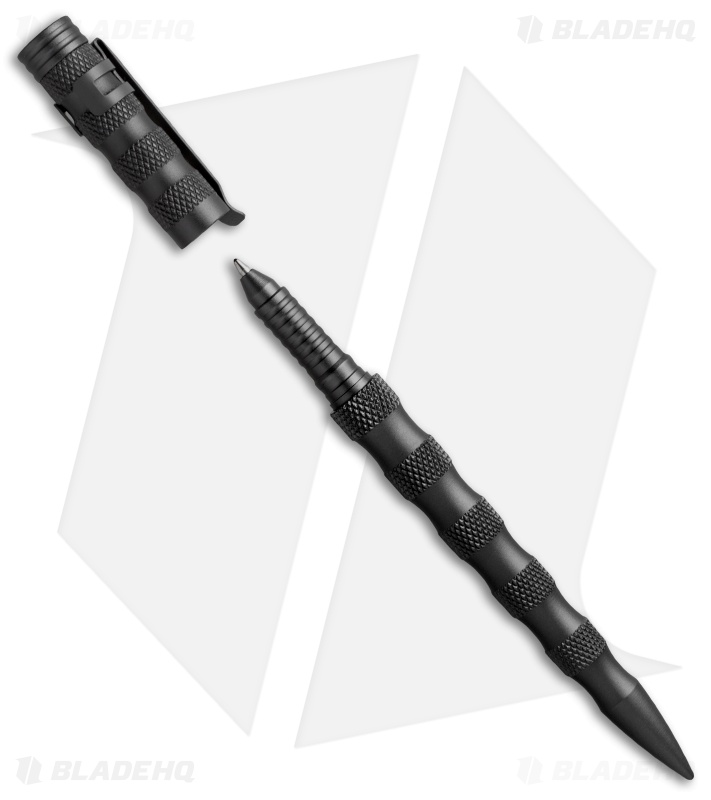 UZI Tactical Striker Pen 11 w/ Striking Point (Black) TACPEN-11