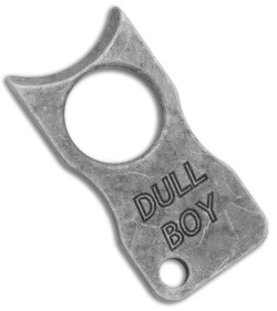 Dull Boy Blades Aluminum Horns Knuckle Gray (1/4" Acid Etched)