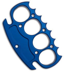 NCC Knives Grapnel Spiked Knuckle - Blue Aluminum